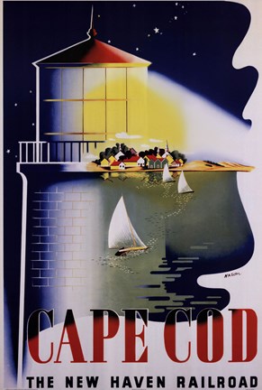 Framed Cape Cod Print