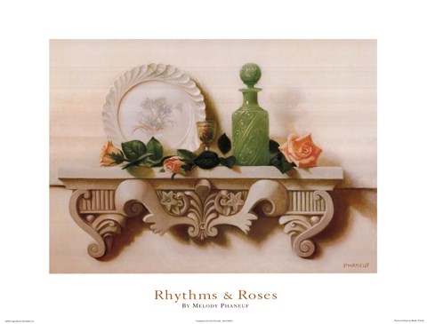 Framed Rhythms &amp; Roses Print