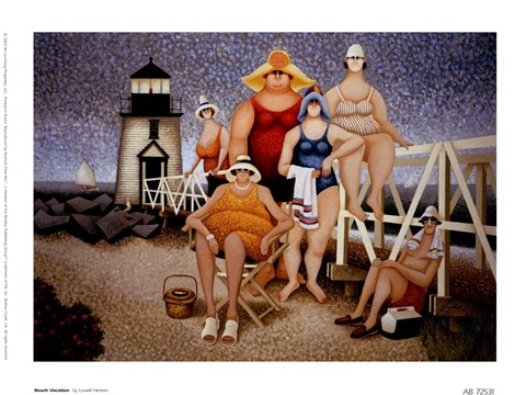 Framed Beach Vacation Print