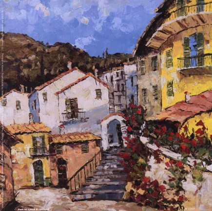 Framed Port To Lucca II Print