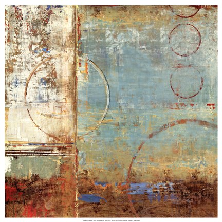 Framed Composition I Print