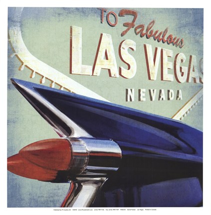 Framed Las Vegas Print