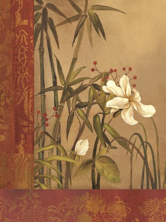 Framed Spice Route I Print