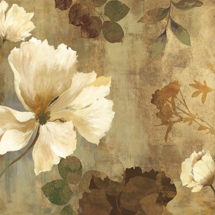 Framed Golden Space II Print