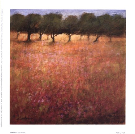 Framed Orchard Print