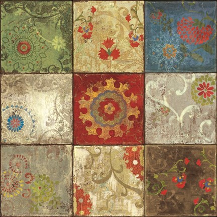 Framed Suzani II Print