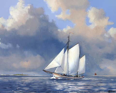 Framed Majestic Sails Print