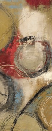 Framed Elemental Circles II Print