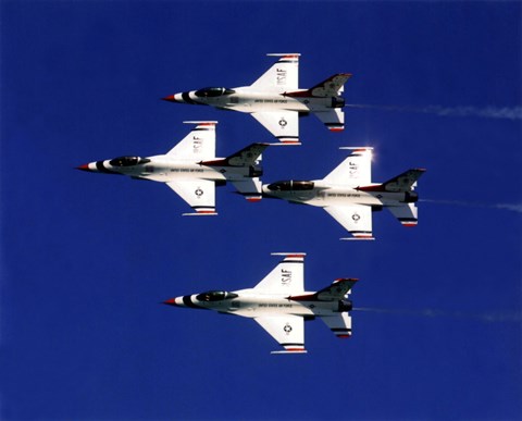 Framed United States Air Force Thunderbirds Print