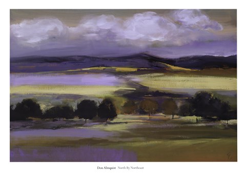 Framed North By Northeast Print