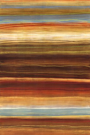 Framed Organic Layers I Print