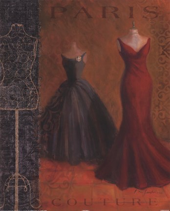 Framed Couture I Print