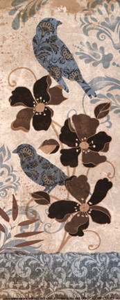 Framed Blue Bird II Print