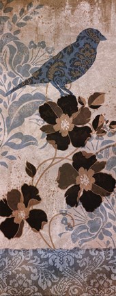 Framed Blue Bird II Print