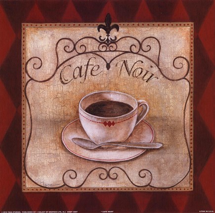 Framed Mocha Latte Print