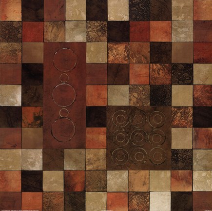 Framed Checker Variation II Print