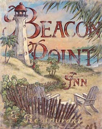 Framed Beacon Point Print