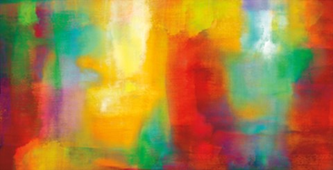 Framed Color My World Print