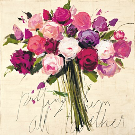 Framed Putting Them All Together Print