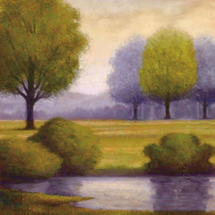 Framed Lavender Sunrise II Print