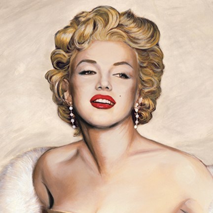 Framed Diva (detail) Print