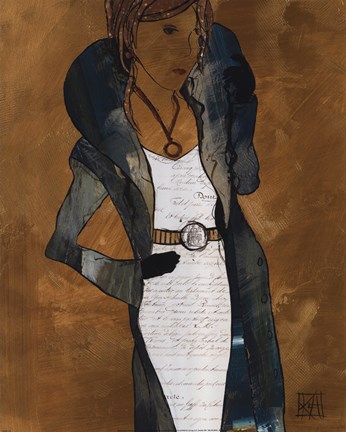 Framed Classy and Cultured III Print