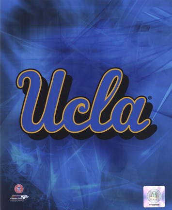 Framed 2010 UCLA Bruins Logo Print