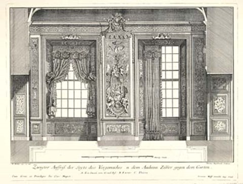 Framed Palace View II Print