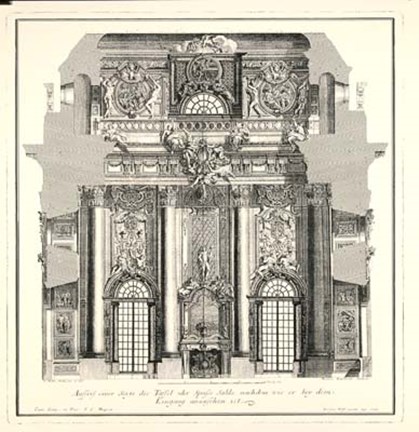 Framed Palace View III Print