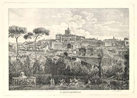 Framed Views of Rome V Print