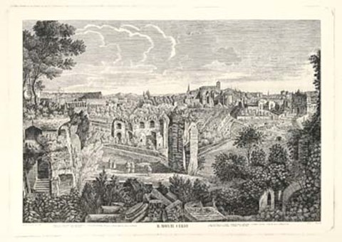 Framed Views of Rome VI Print