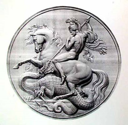 Framed St. George Print