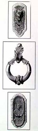 Framed Door Knockers I Print