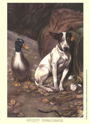 Framed Guilty Conscience Print