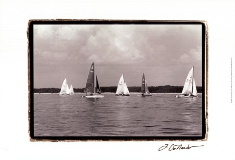 Framed Ocean Breeze I Print