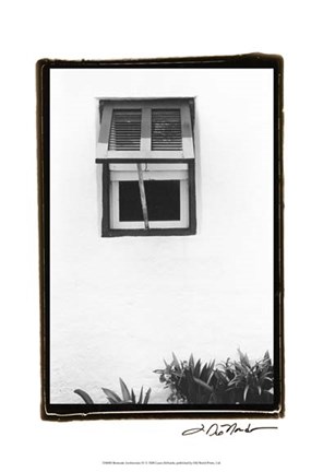 Framed Bermuda Architecture IV Print