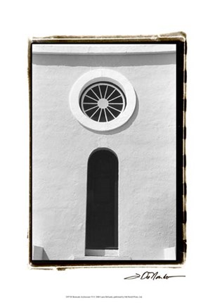 Framed Bermuda Architecture VI Print