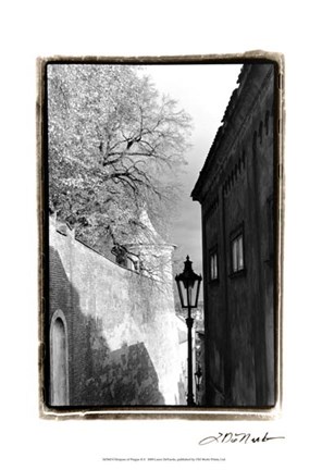 Framed Glimpses of Prague II Print