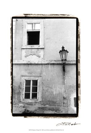 Framed Glimpses of Prague III Print