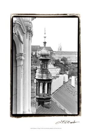 Framed Splendors of Prague I Print
