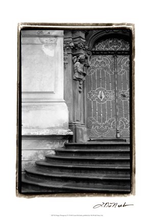 Framed Prague Passageway IV Print