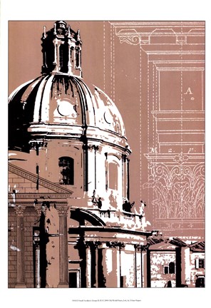 Framed Small Aesthetic Design II (P) Print