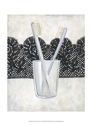 Framed Femme Noir IV Print