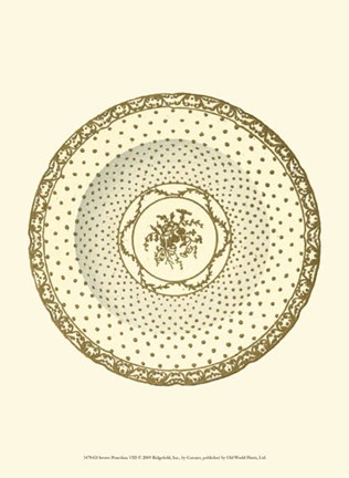 Framed Sevres Porcelain VIII Print