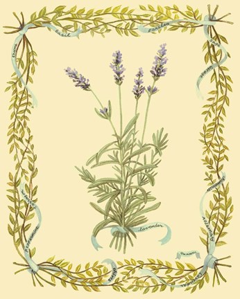 Framed Small Lavender Print