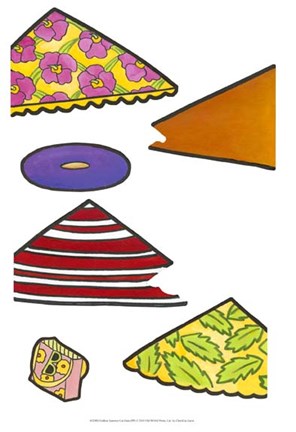 Framed Endless Summer Cut Outs (PP) Print