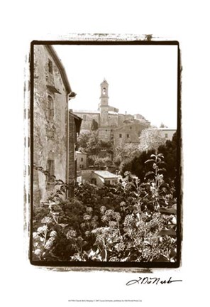 Framed Church Bells Ringing Print