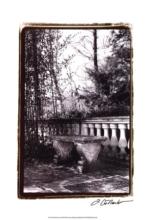 Framed Garden Grace III Print