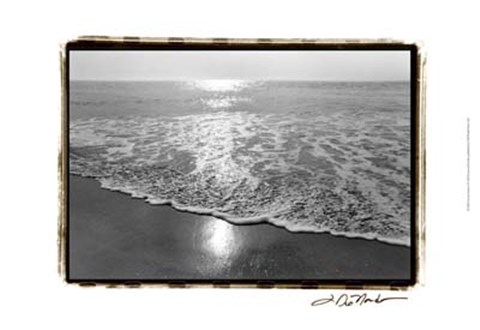 Framed Ocean Sunrise I Print