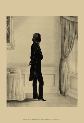 Framed Men of Distinction III Print